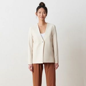 ADAY Strategy Blazer, Oat, Small